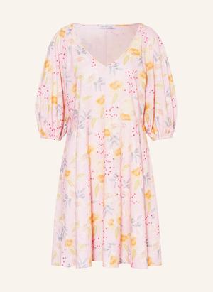 Mrs & Hugs Sukienka Z Dodatkiem Lnu rosa