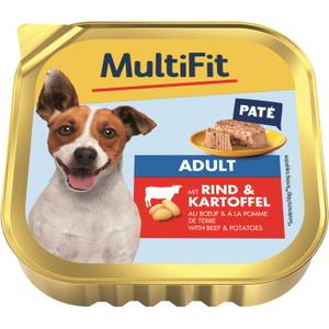 MultiFit Adult Little Dog Wołowina z ziemniakami 11x150 g
