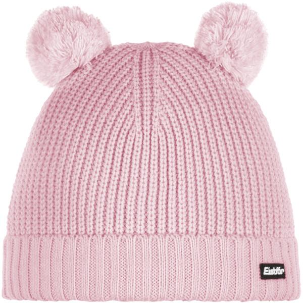 Czapka dziecięca Eisbar Ponti Pompon MÜ kids różowa (53)