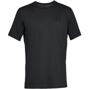 UNDER ARMOUR t-shirt męski koszulka treningowa SPORTSTYLE LEFT CHEST czarna (S)