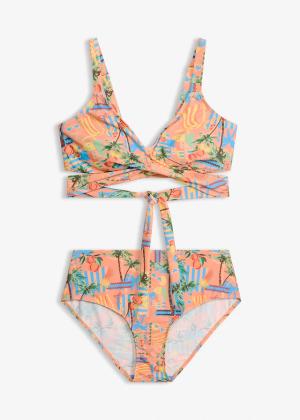 Kopertowe bikini bustier (2 części)