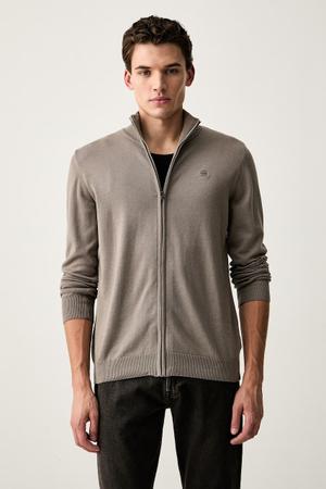 G-Star sweter rozpinany męski bawełniany Core zip through