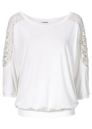 Bluzka oversize z mieszanki wiskozy