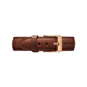 Daniel Wellington DW Strap Leather St Mawes 12mm Rose Gold