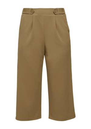 Spodnie culottes z dżerseju typu interlock