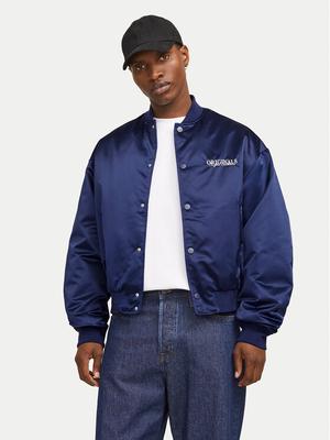 Jack & Jones Kurtka bomber Boston 12272869 Niebieski Regular Fit