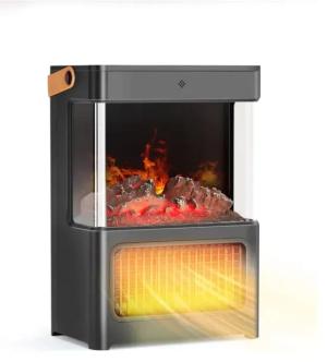 Elektryczny Kominek 2000w płomień 3D Termowentylaror LVARA