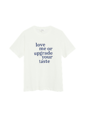 T-shirt z nadrukiem z przodu o kroju Relaxed Fit