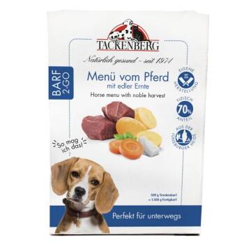 Tackenberg Barf 2 Go, Dorosły, Menu z koniną z wykwintnymi zbiorami 500 g