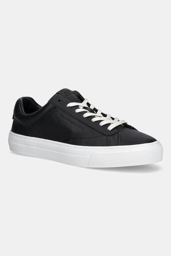 Tommy Hilfiger sneakersy skórzane PREMIUM DRESS CUPSOLE LTH