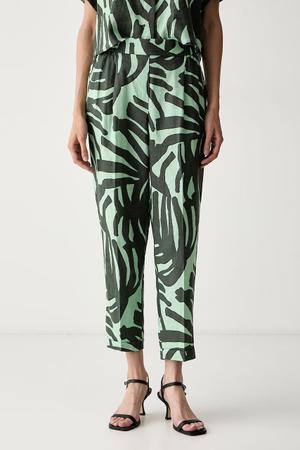 United Colors of Benetton spodnie damskie lniane