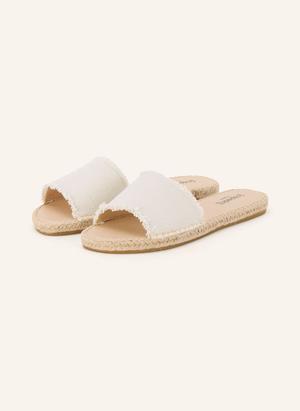 Espadrij L'originale Klapki Plage Linen weiss