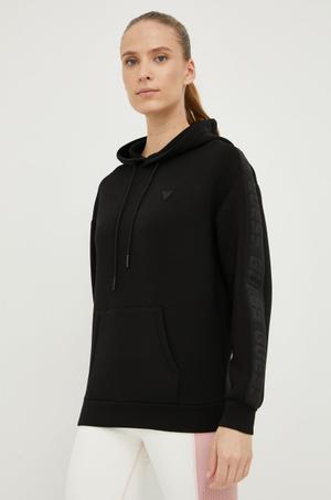 Guess bluza z kapturem damska z wiskozą BRENDA