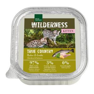 REAL NATURE WILDERNESS karma mokra kot, kitten, True Country, kurczak i łosoś 16x100 g