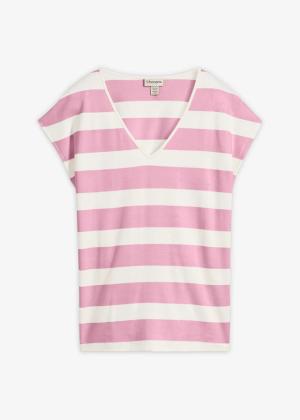 T-shirt oversize z czystej bawełny organicznej