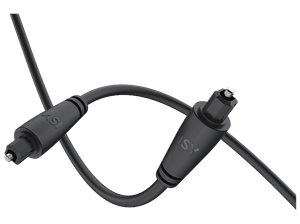 Kabel audio cyfrowy Toslink ISY IAU-1025 3m Czarny