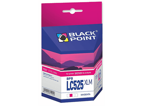 Wkład atramentowy BLACK POINT BPBLC525XLM Zamiennik Brother LC-525XLM